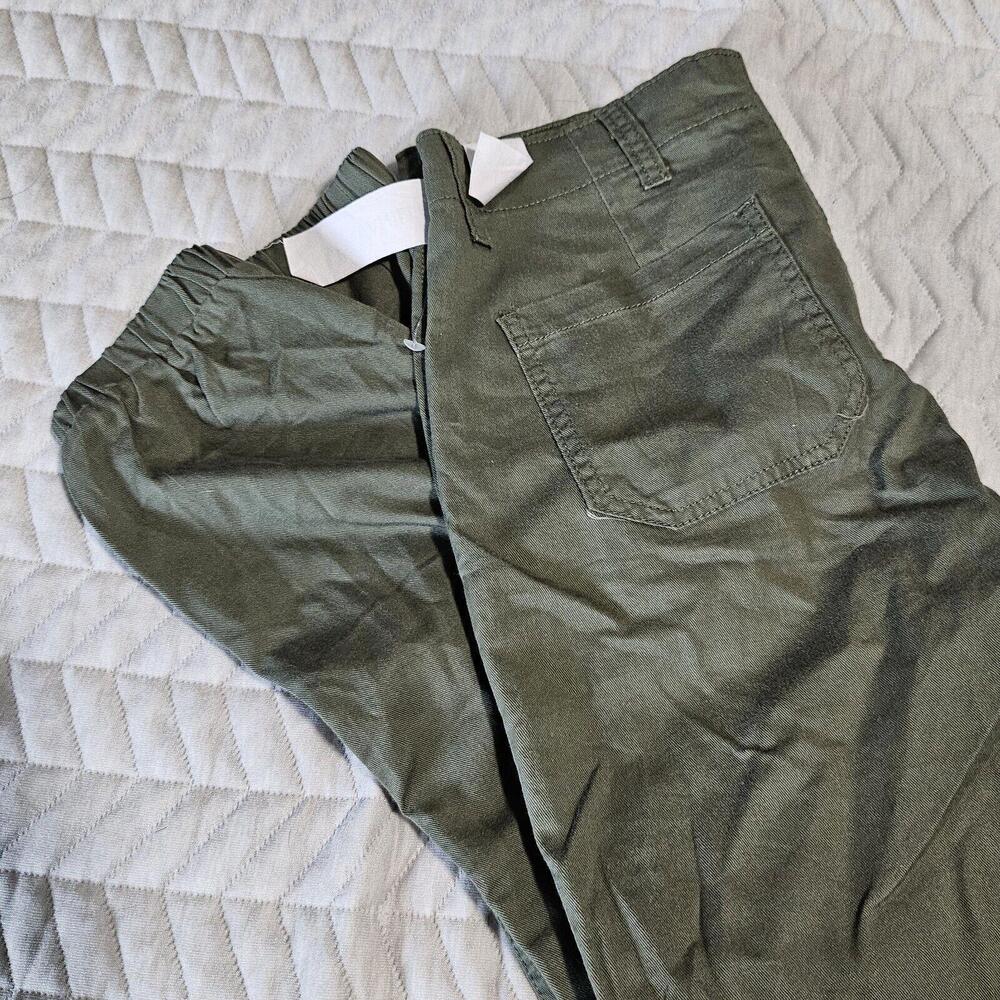 Vanilla Star Juniors Army Green cargo pants, joggers Juniors Size 1 New - Picture 8 of 9